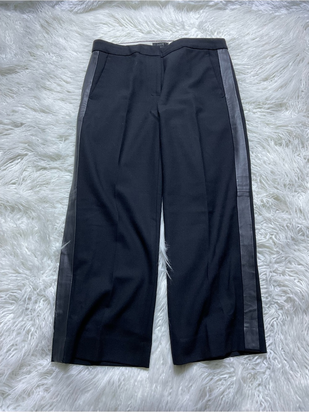 J.Crew women's wide-leg tuxedo pants